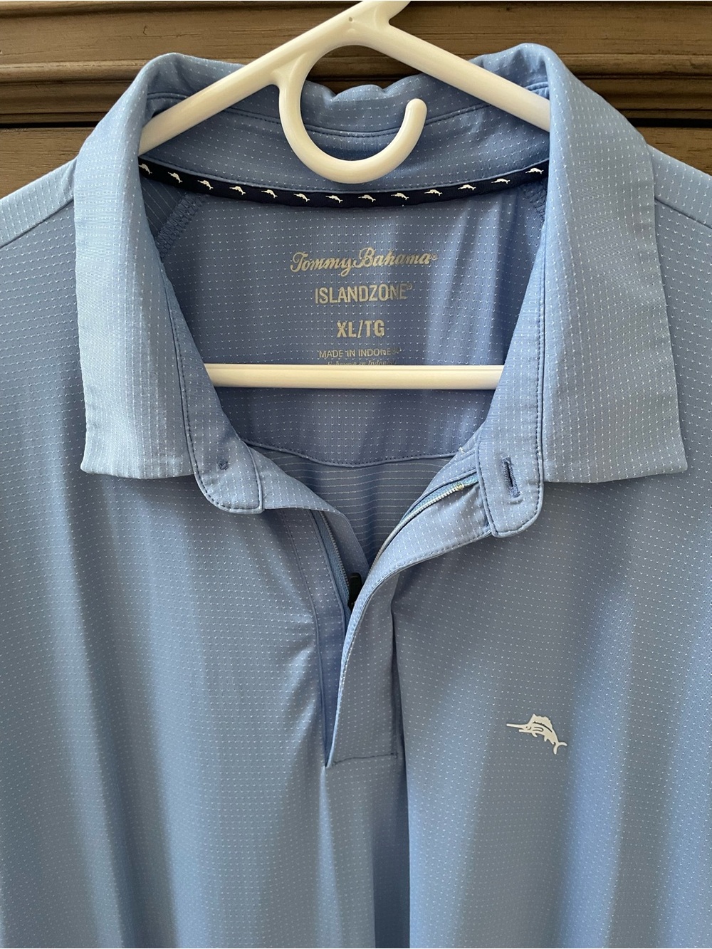 Tommy Bahama Light Blue IslandZone Polo
